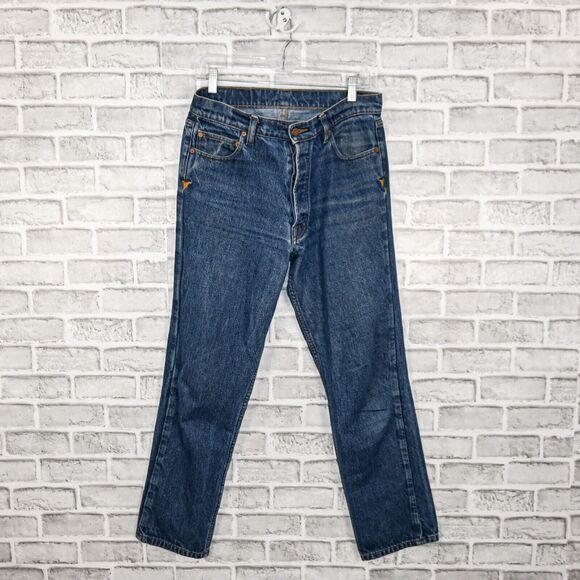 BLISS and MISCHIEF Women's Collector fit cropped Denim Straight slim jeans sz 29 - Picture 5 of 10